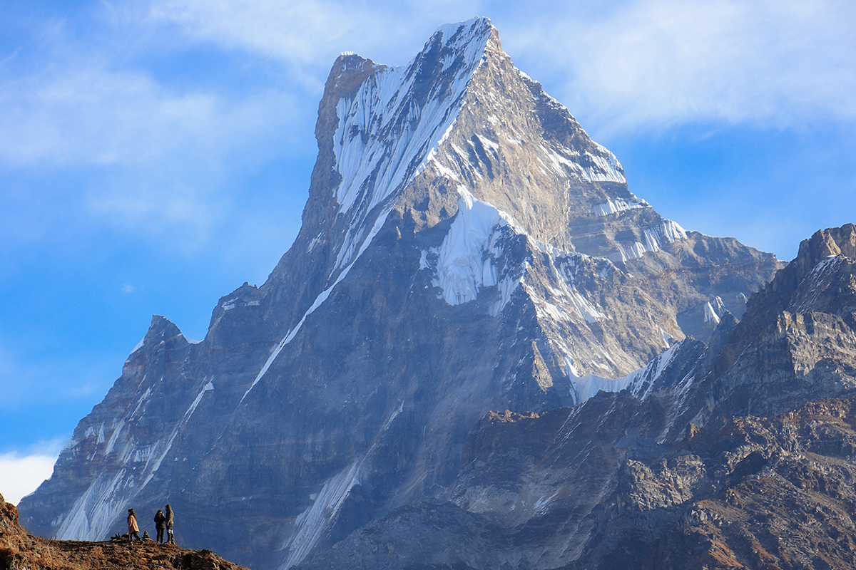 Macchapuchure from Mardi Himal Trek